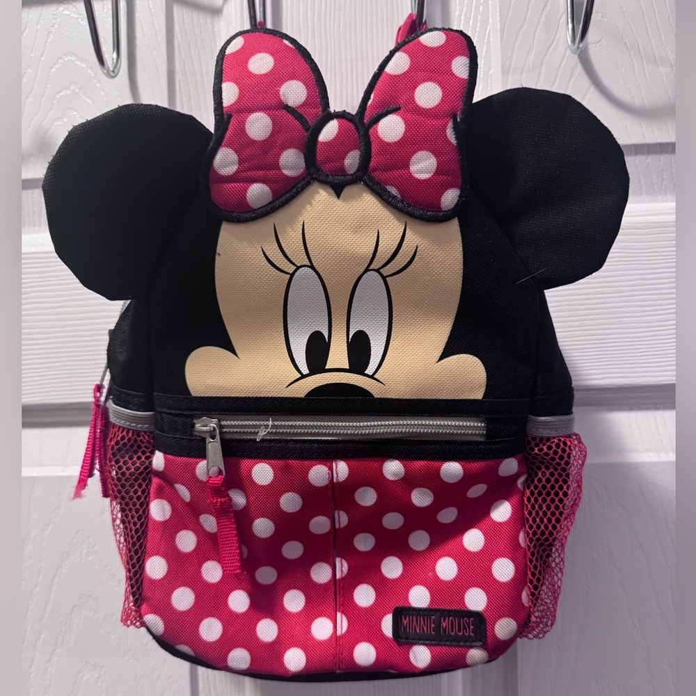 Red Disney Baby Minnie Mouse Backpack